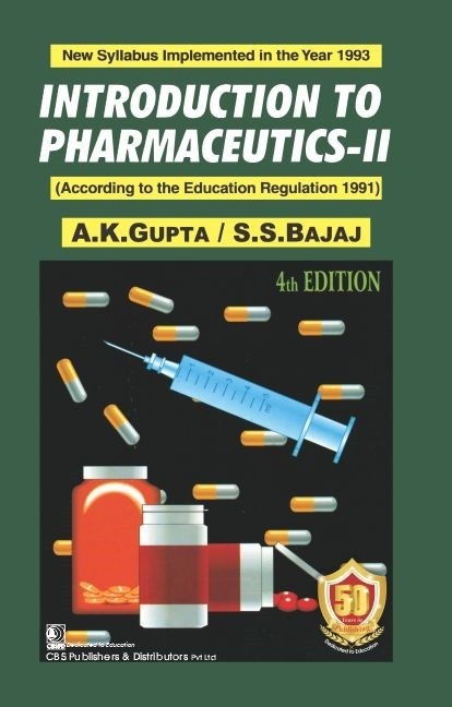 Introduction To Pharmaceutics Ii 4Ed (Pb 2023) 