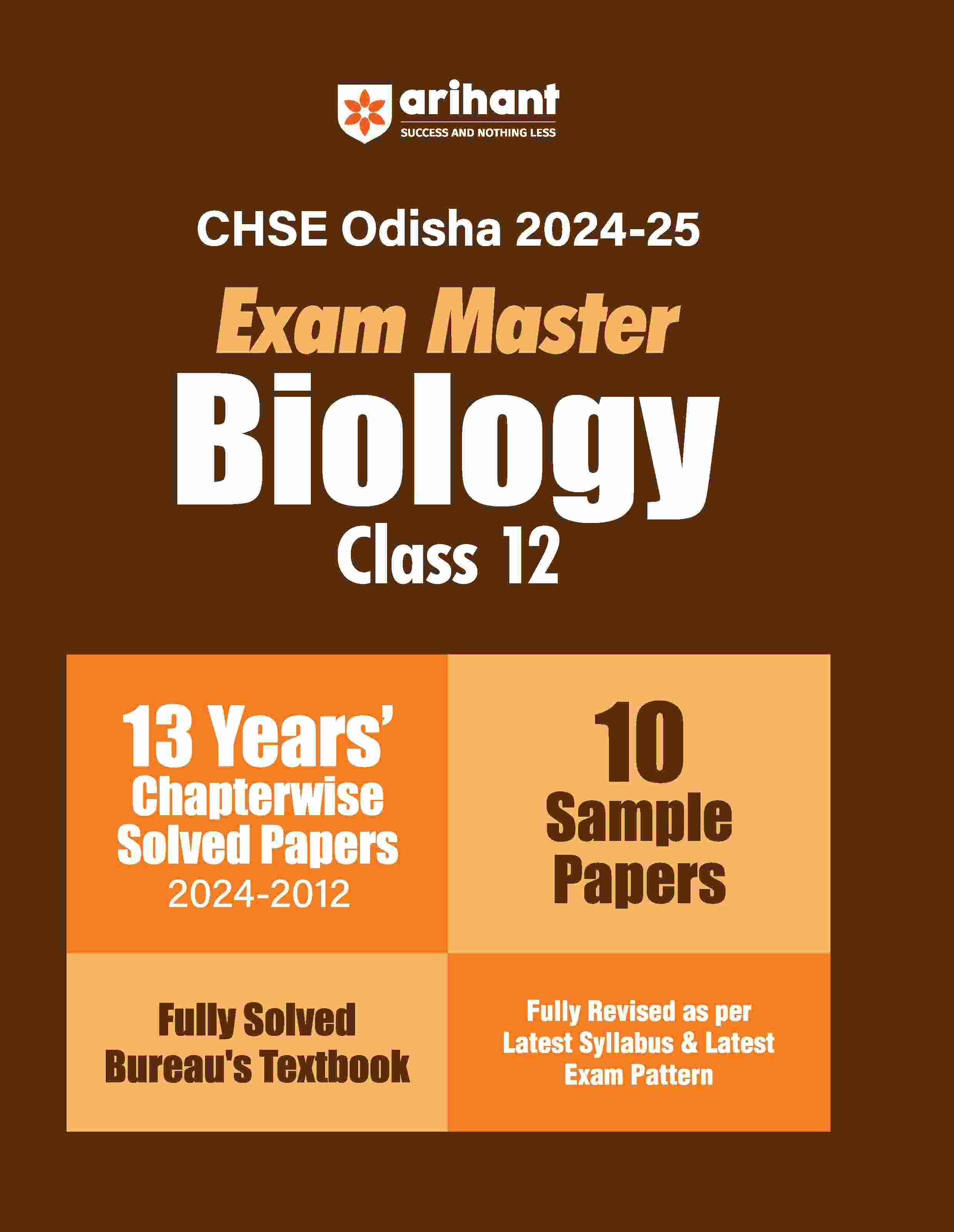 CHSE Odisha Exam Master Biology Class 12 (2024-25)