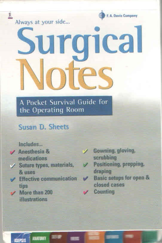 Surgical Notes:A Pocket Survival Guide for The Operating Room