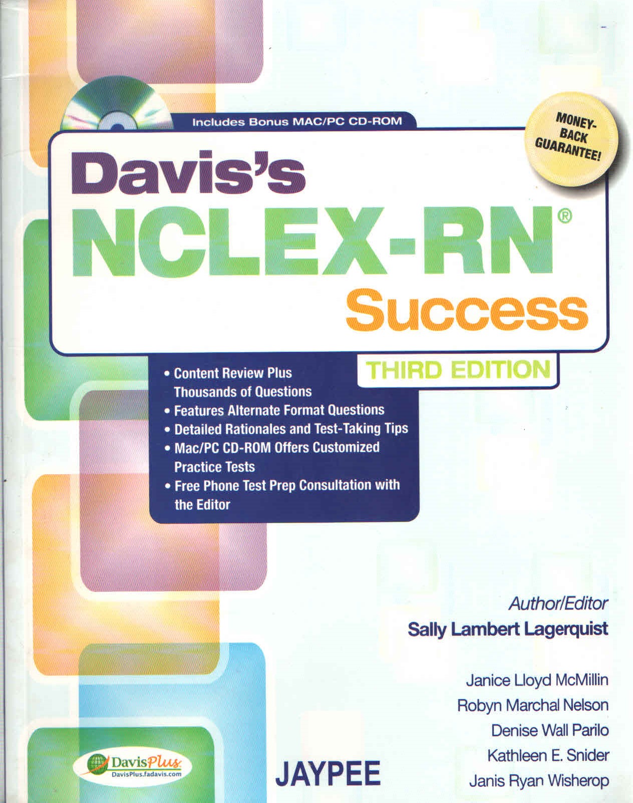 Davis'S Nclex-RN Success Includes Bonus MAC/PC CD-ROM