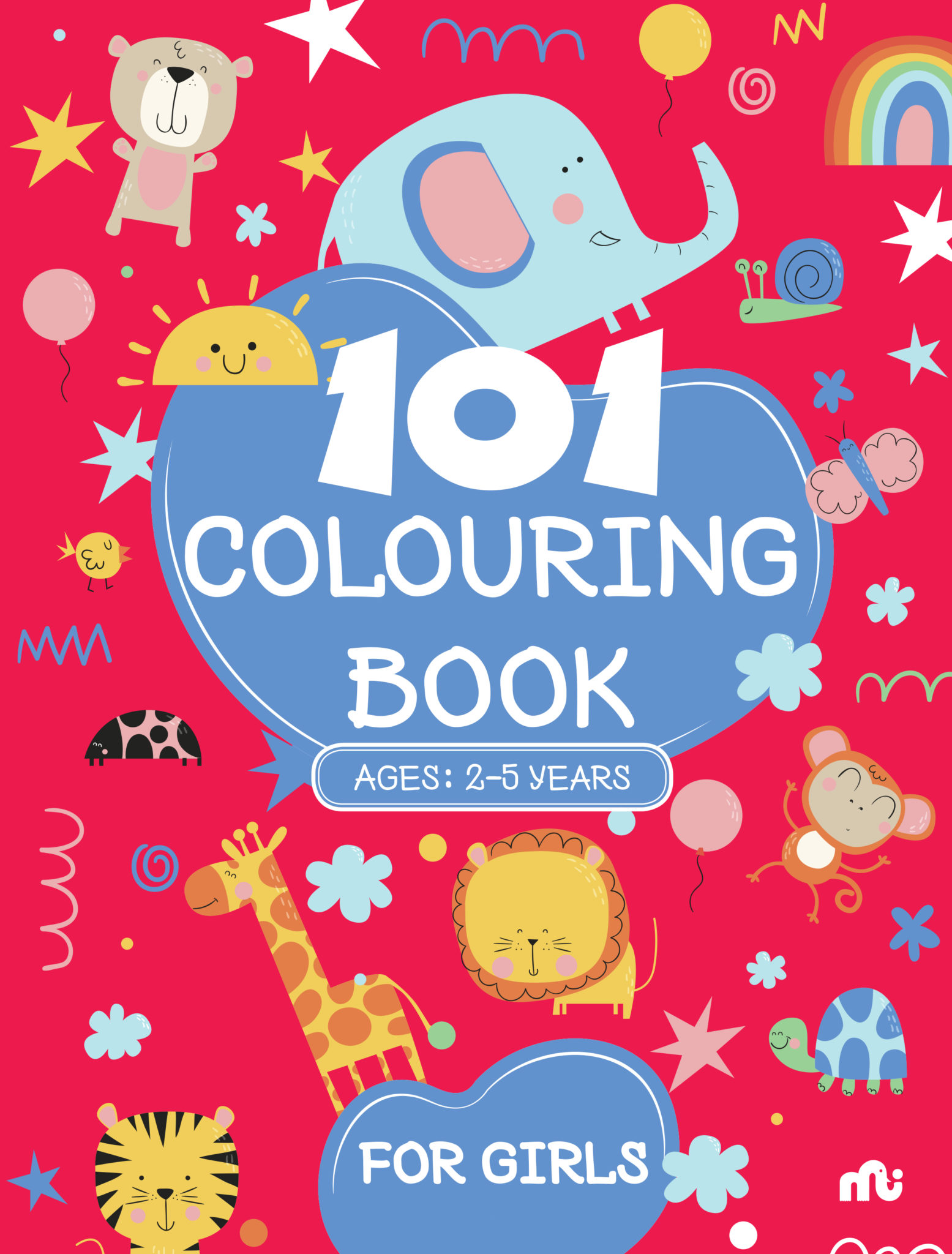 101 Colouring Book For Girls