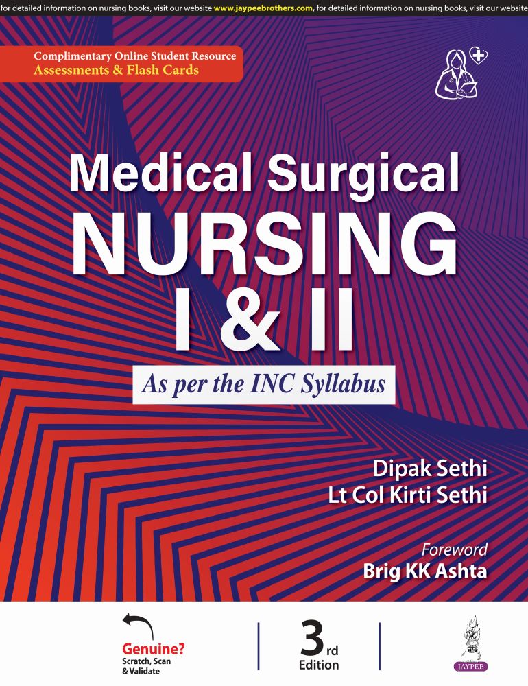 Medical Surgical Nursing 1 & II (As Per The INC Syllabus)