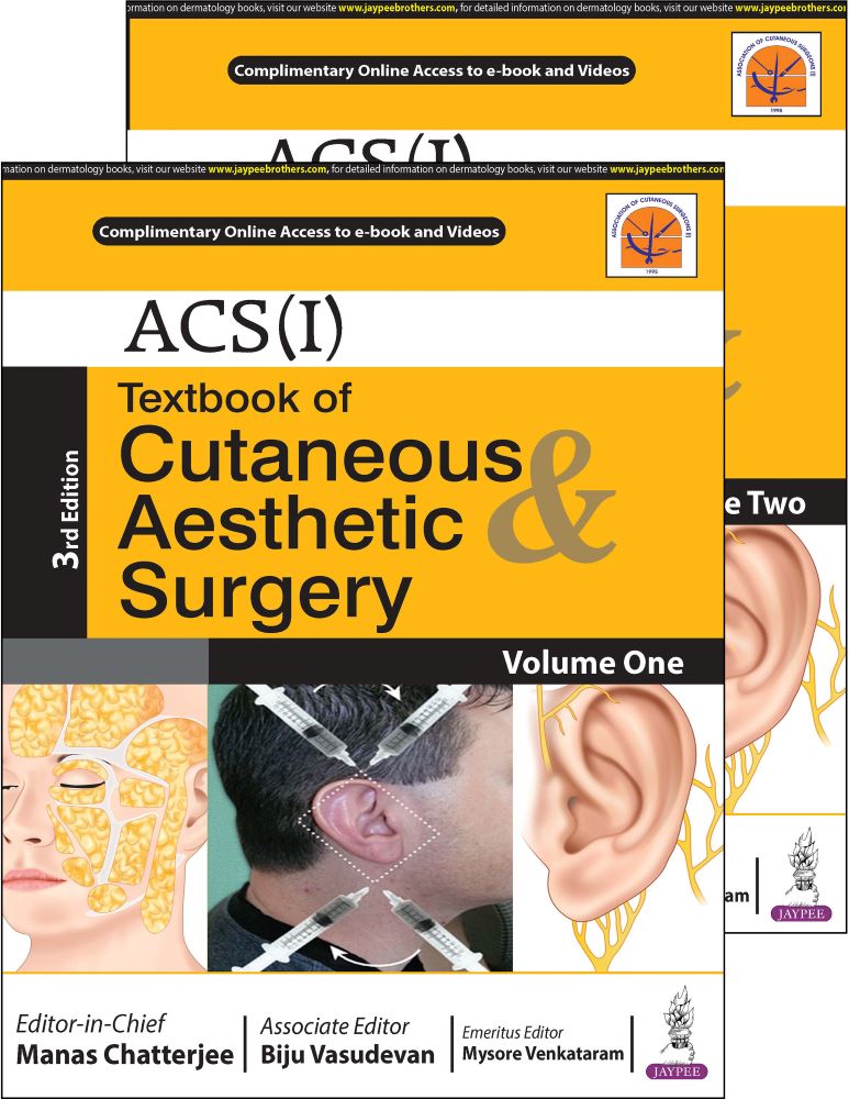 ACS(I) Textbook of Cutaneous & Aesthetic Surgery (2 Volumes)