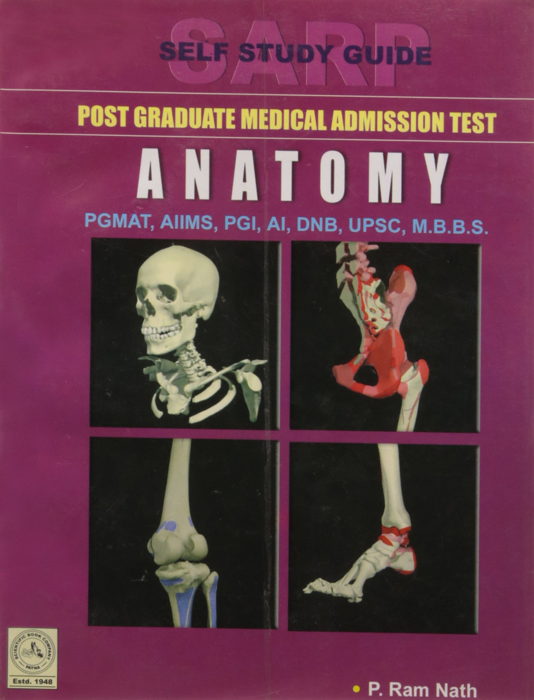 SARP- Self Study Guide Post Graduate Medical Admission Test Anatomy
