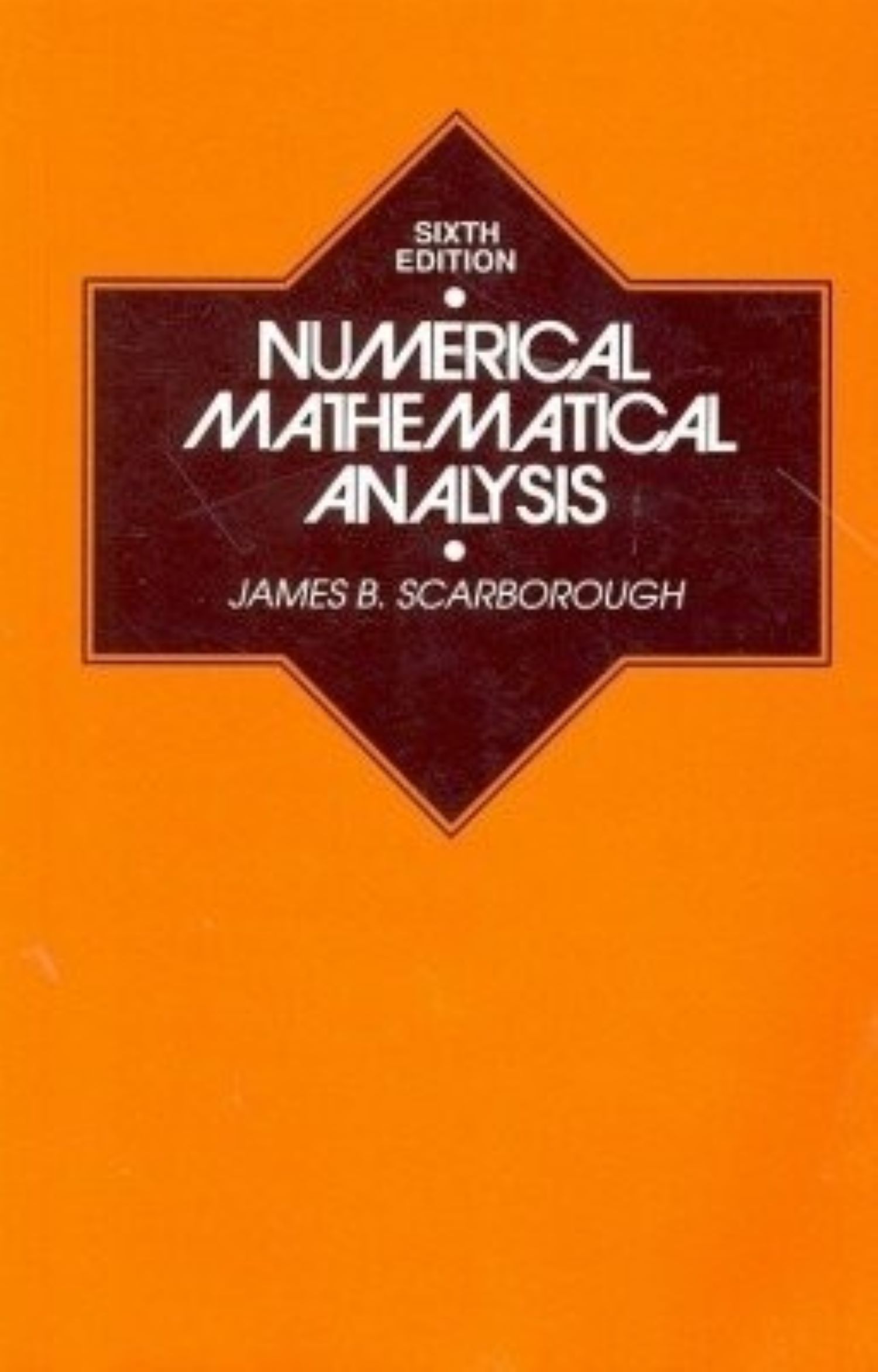 Numerical Mathematical Analysis