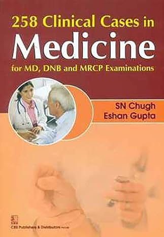 258 Clinical Cases In Medicine For Md Dnb And Mrcp Examinations (Pb 2018) 