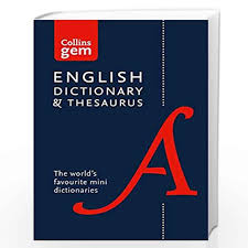 Gem Eng Dict & Thesaurus