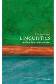 LINGUISTICS VSI N/E