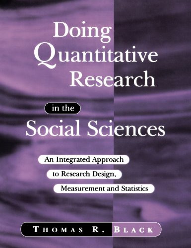 Doing Quantitative Research in the Social Sciences  An Integrated Approach to Research Design, Measurement and Statistics