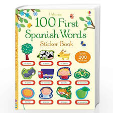 100 First Words Sticker Book