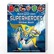Build Your Own Superheroes Sticker Book
