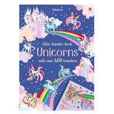 Little Transfer Book: Unicorns