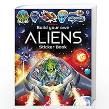 Build Your Own Aliens Sticker Book