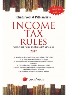 Income Tax Rules (With Allied Rules and Relevant Schemes) 2017