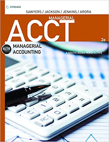 Managerial ACCT: A South-Asian Perspective with CourseMate