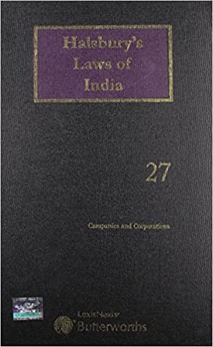 Halsbury's Laws of India-Business Associations (Companies and Corporations); Vol 27