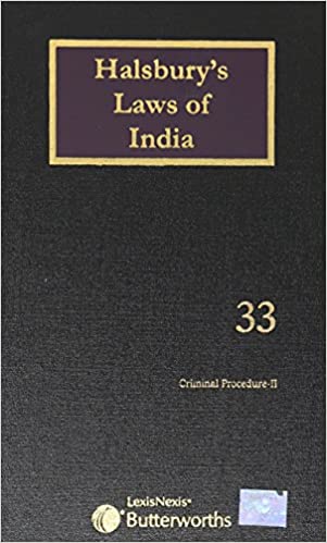 Halsbury's Laws of India-Criminal Procedure- II; Vol 33