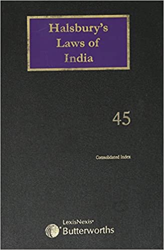 Halsbury's Laws of India-Consolidated Index; Vol 45