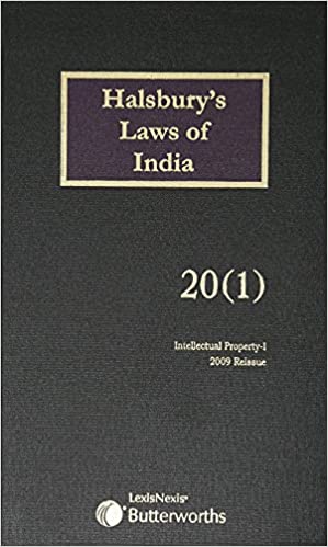 Halsbury's Laws of India-Intellectual Property – I; Vol 20(1)