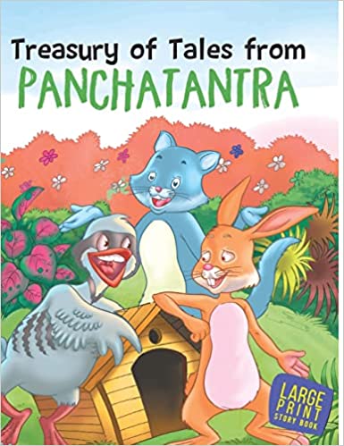 LARGE PRINT TREASURY OF TALES FROM PANCHATANTRA