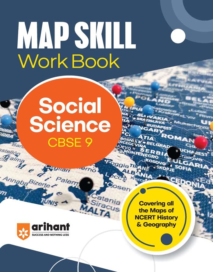 Map Skill Work Book Social Science CBSE Class 9