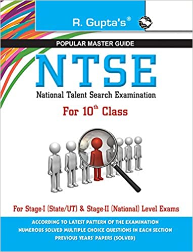 National Talent Search Examination (NTSE) Guide for 10th Class: with Previous Papers (Solved) (Big Size)