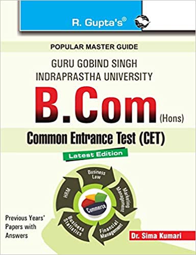 GGSIPU: B.Com (Hons.) Common Entrance Test Guide
