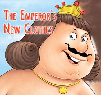 CUT OUT BOARD BOOK: FAIRY TALES THE EMPERORS NEW CLOTHES