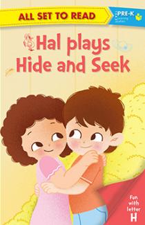 All set to Read fun with latter H Hal Plays Hide and Seek