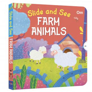 SLIDE AND SEE FARM ANIMALS