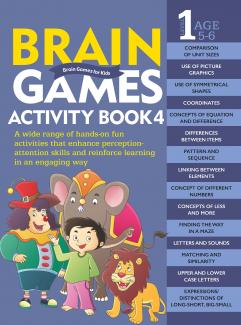 Brain Games Activity Book 4 LEVEL-1