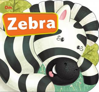 Cut Out Board Book: Animals Zebra