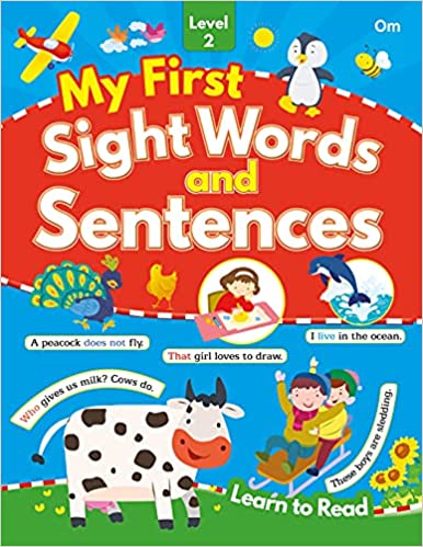 My First Sight Words and Sentence Level 2