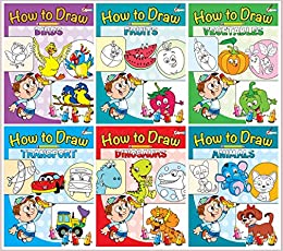 HOW TO DRAW (SET OF 6 BOOKS)