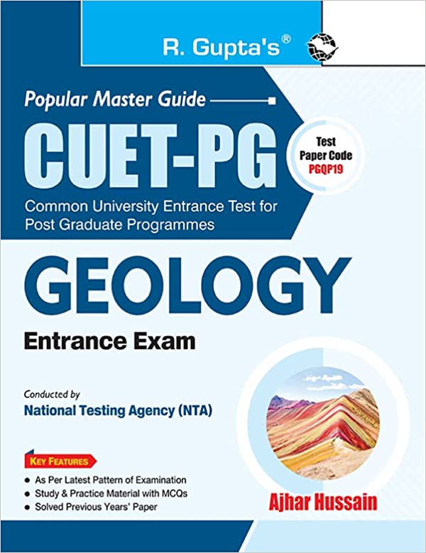 CUET-PG: M.Sc Geology/Applied Geology/Earth Sciences Entrance Exam Guide (Test Paper Code PGQP19)