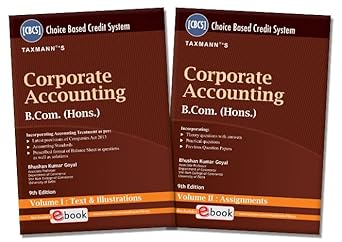 Corporate Accounting | Set of 2 Volumes