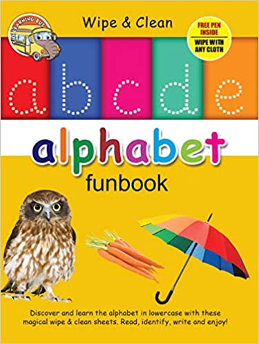 Wipe & Clean Alphabets a b c d e Funbook