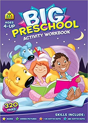 BIG PRESCHOOL ACTIVITY WORKBOOK