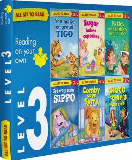 ALL SET TO READ LEVEL- 3 SLIPCASE READING ON YOUR OWN