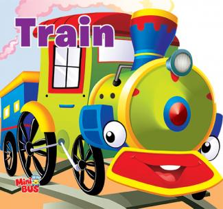 CUT OUT BOARD BOOK: TRANSPORT TRAIN