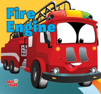 CUT OUT BOARD BOOK: TRANSPORT FIRE ENGINE