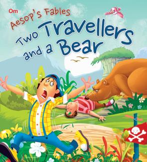 SQUARE BOOK: AESOPS FABLES TWO TRAVELLERS AND A BEAR