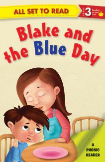 ALL SET TO READ LEVEL- 3 PHONIC READER  BLAKE AND THE BLUE DAY