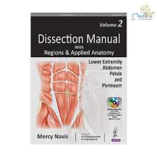 Dissection Manual with Regions & Applied Anatomy: Lower Extremity, Abdomen, Pelvis & Perineum (Volume 2) Includes Interactive DVD-ROM