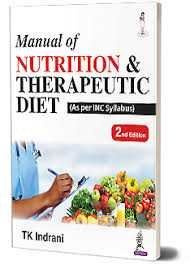 Manual Of Nutrition & Therapeutic Diet (As Per Inc Syllabus)