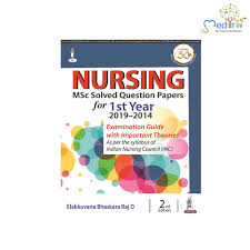 Nursing MSc Solved Question Papers for 1st Year (2019-2014)