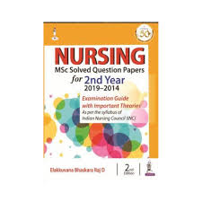 Nursing MSc Solved Question Papers for 2nd Year (2019-2014)