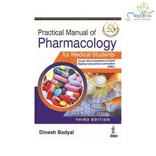 Practical Manual of Pharmacology for Medical Students