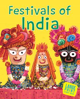LARGE PRINT FESTIVALS OF INDIA (PAPER BACK)