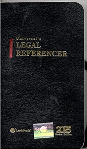 Universal's Legal Referencer with Diary 2023 (Pkt)